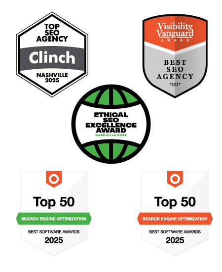 Fake SEO Award Logos