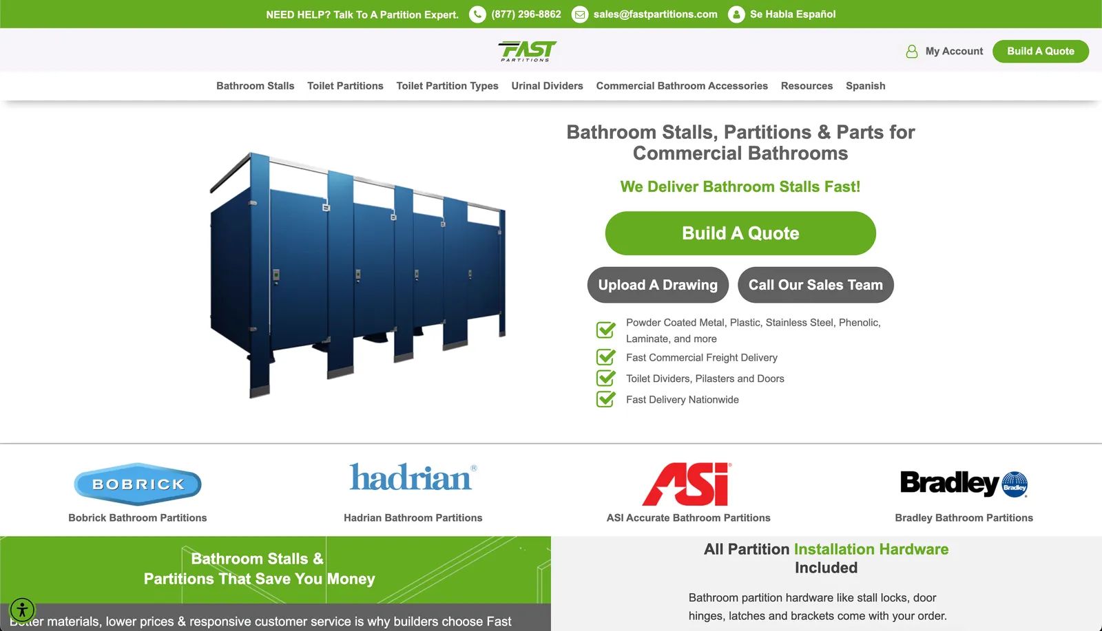 Fast Partitions