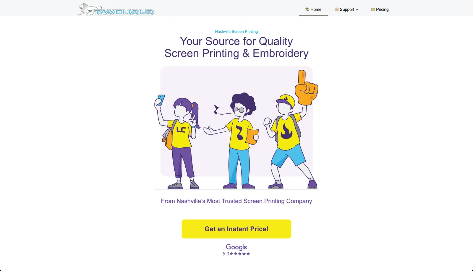 Takehold Printing