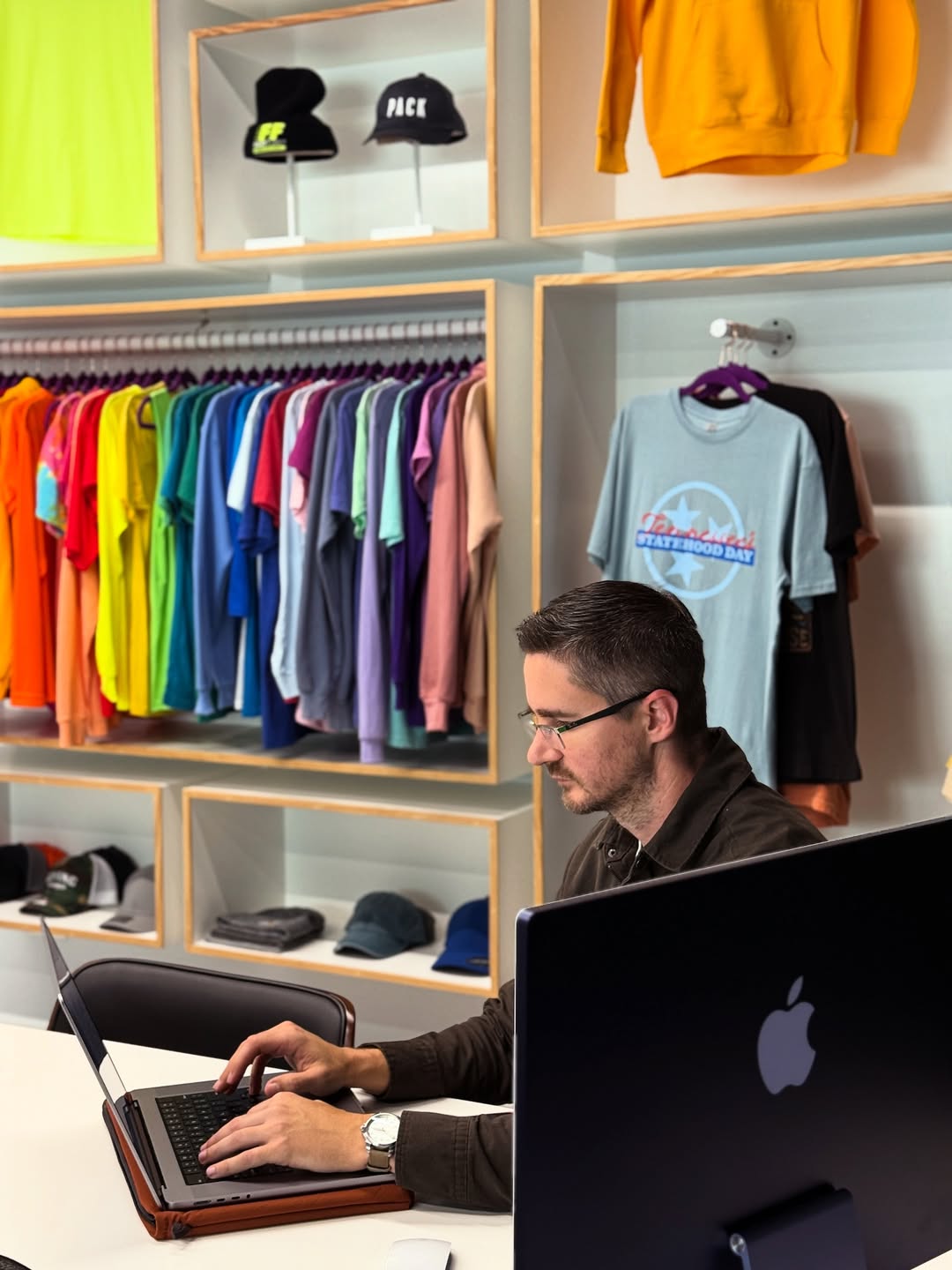 Phillip Copeland of Takehold Printing