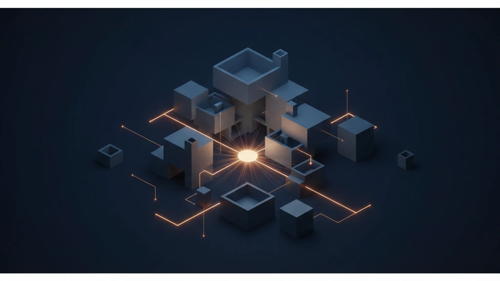 Illustration concept for content silos