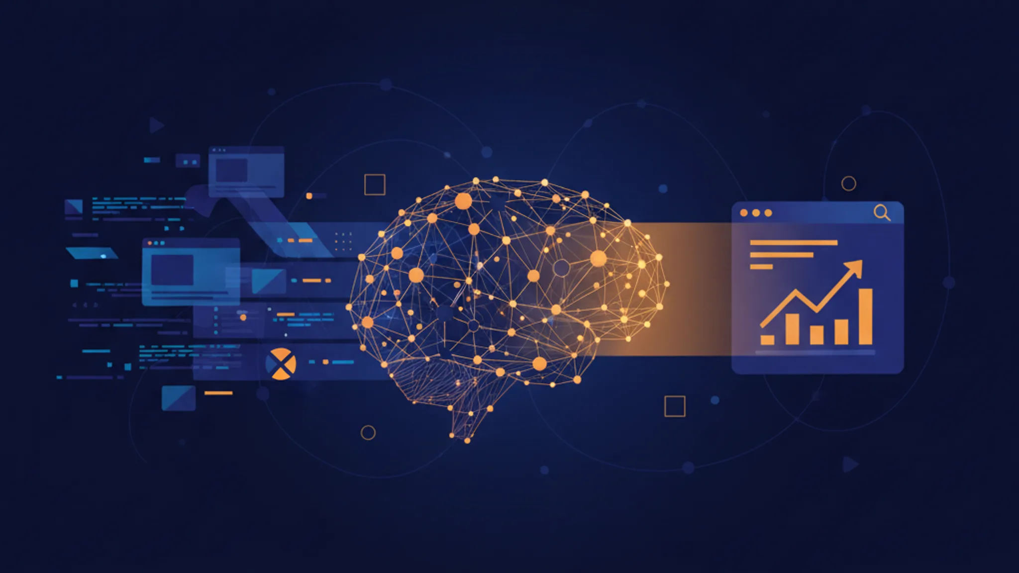 Illustration concept for llm seo