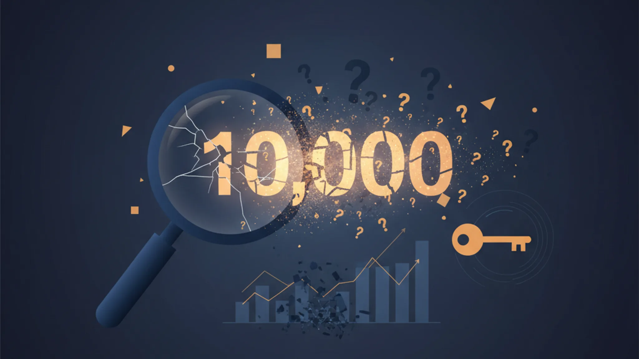 Illustration concept for keyword research