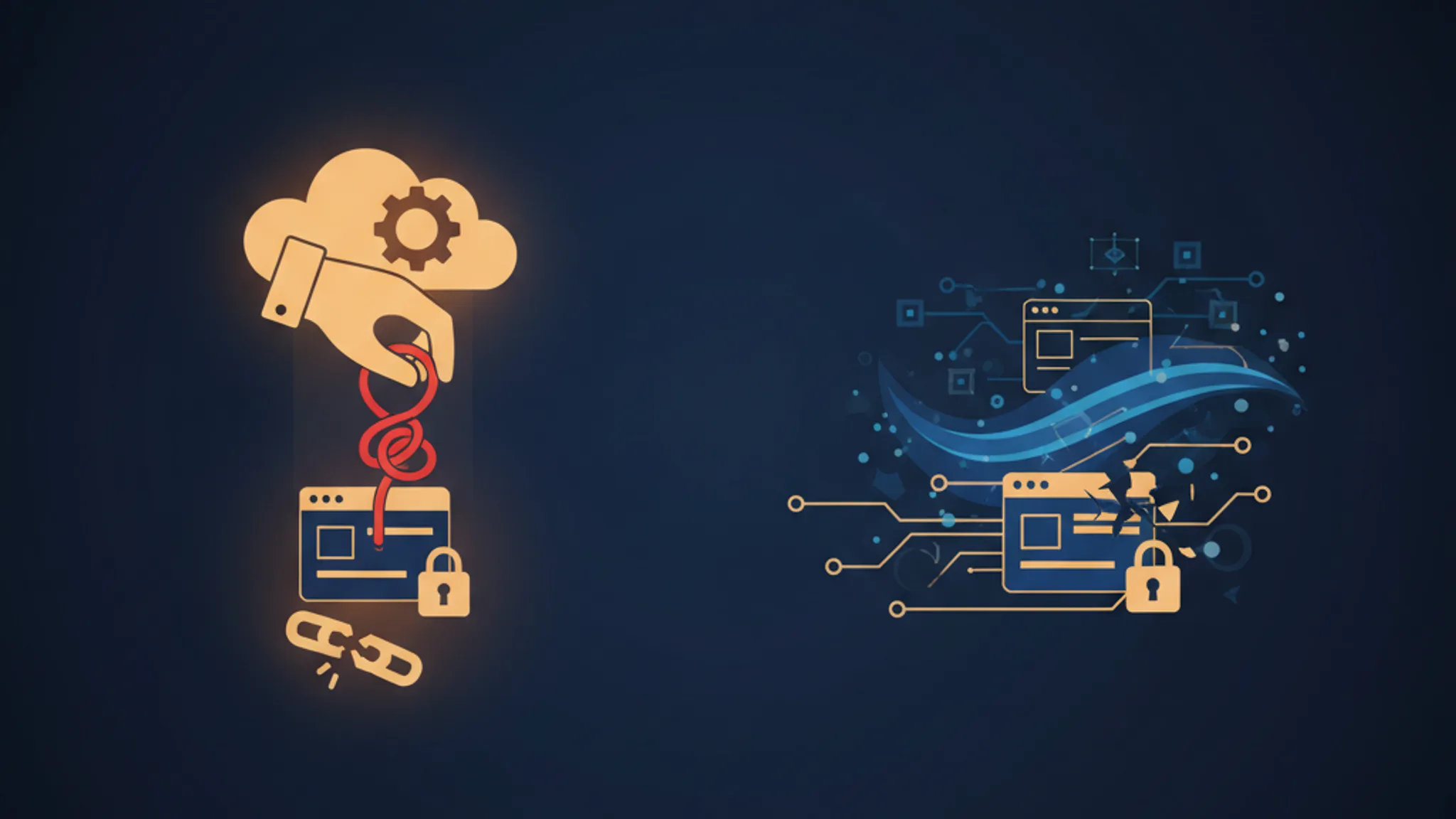 Illustration concept for google manual action