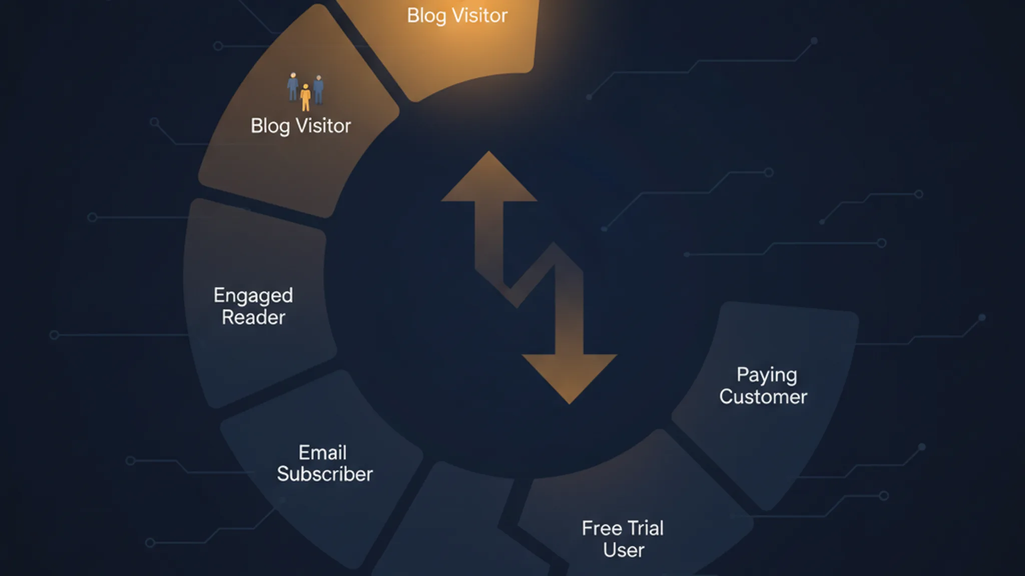 Illustration concept for saas seo